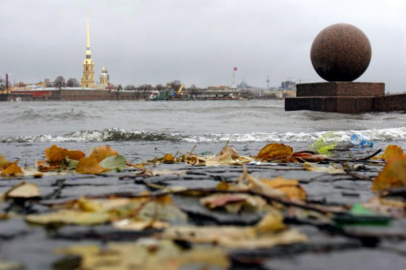 Дамба спасла Петербург от сильного наводнения в выходные