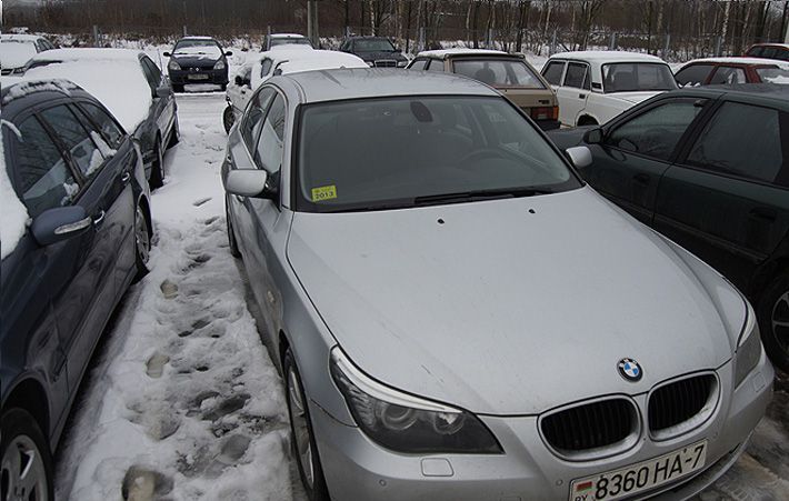 Банка пива за BMW 5 E60