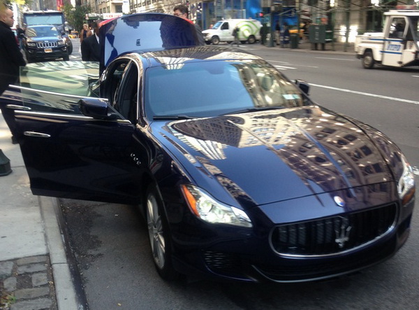 Коктейль из Maserati Quattroporte