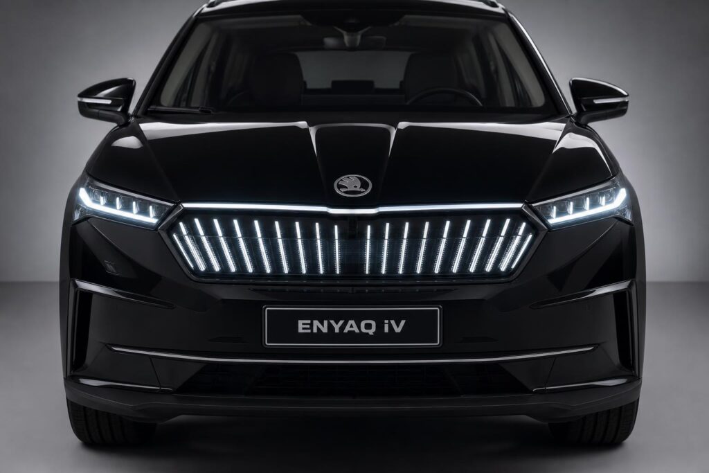 Решётка радиатора как лицо марки: почему Skoda Enyaq i V сравнивают с решёткой BMW