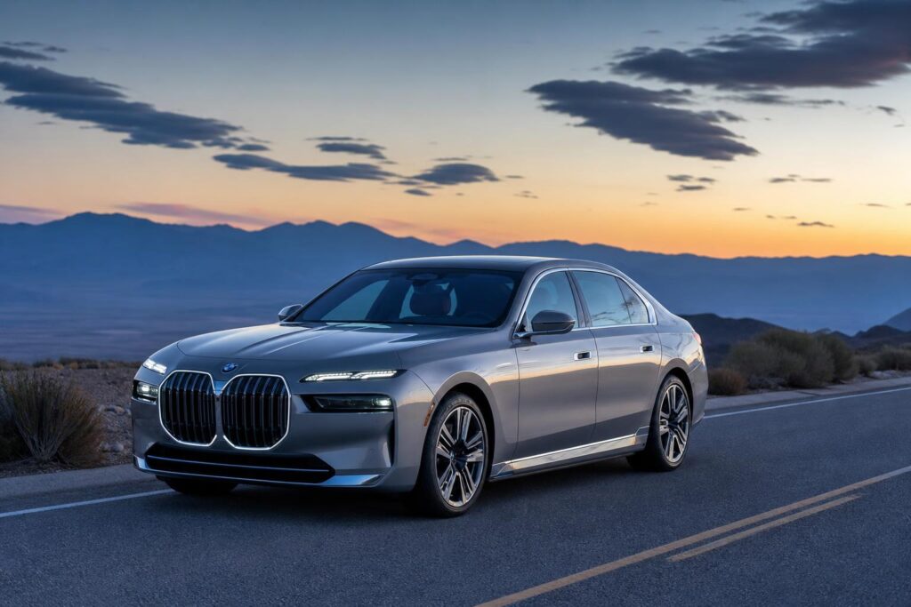 BMW i7: запас хода 300 миль и 500 л.с. — что обещали и что получилось у электрического флагмана