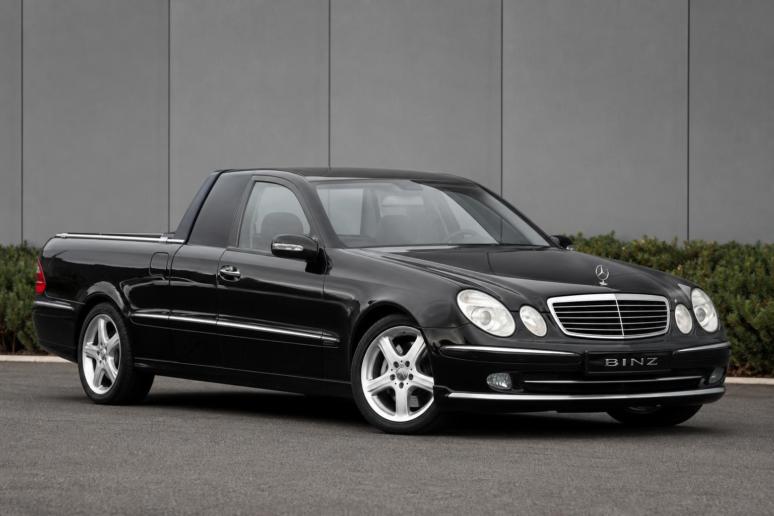 Уникальный пикап на базе Mercedes E-класса после переделки ателье Binz